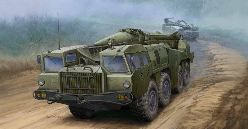 Soviet SS-1D SCUD-C von Trumpeter