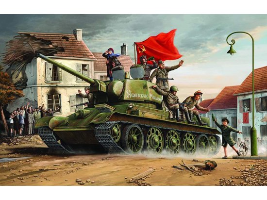 T-34/76 1943 von Trumpeter