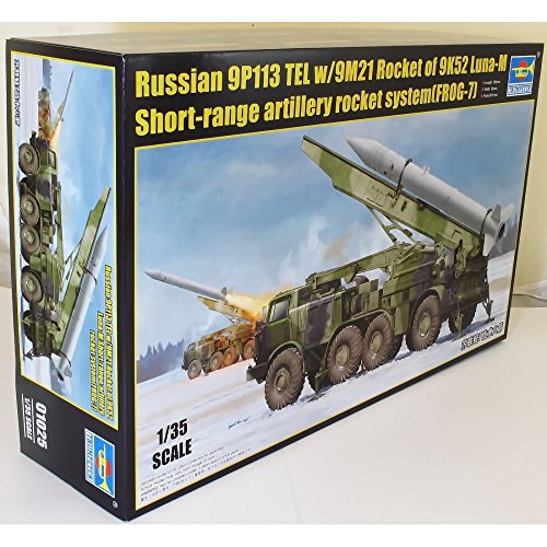 Trumpeter 001025 1/35 9P113 Tel W/9M21 Rakete auf Frog-7, verschieden, Various von Trumpeter