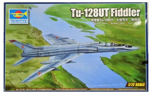 Trumpeter 001688 1/72 TU-128UT Fiddler Modellbausatz, verschieden, one Size von Trumpeter