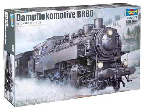 Trumpeter 00217 Modellbausatz Dampflokomotive BR86 von Trumpeter