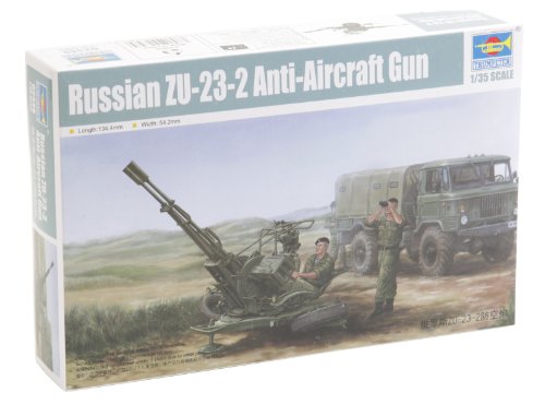 Trumpeter 002348-1/35 ZU-23-2 Flugabwehrkanone, grün von Trumpeter