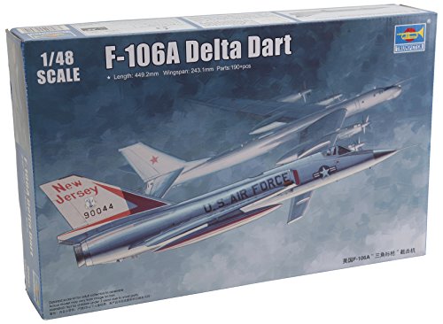 Trumpeter 002891-1/48 F-106A Delta Dart Modellbausatz, Verschieden von Trumpeter