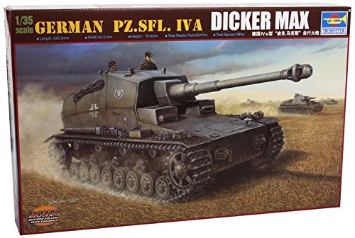 Trumpeter TRU00348 348 Modellbausatz German Pz.Sfl. IVa Dicker Max von Trumpeter