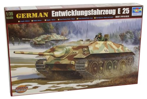 Trumpeter 00383 Modellbausatz German E-25 Tank, Mittel von Trumpeter