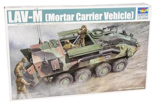 Trumpeter 00391 Modellbausatz LAV-M (Mortar Carrier Vehicle) von Trumpeter