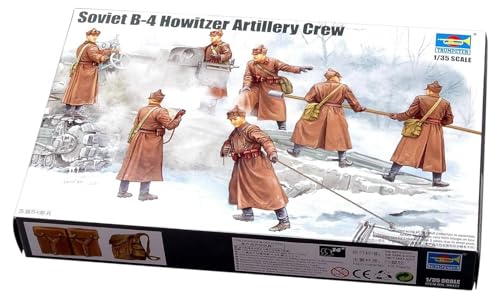 Trumpeter 00427 Modellbausatz Soviet B-4 Artillery Crew von Trumpeter