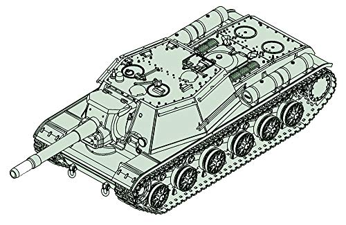 Trumpeter 007130 Soviet SU-152 Self-propelled Heavy Howitzer - Late Modellbausatz, verschieden von Trumpeter