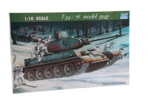 Trumpeter 00905 Modellbausatz T-34/76 Soviet Tank (1942) von Trumpeter