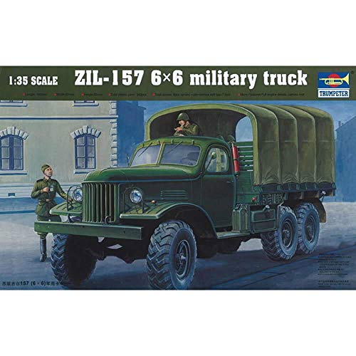 Trumpeter 01001 Modellbausatz ZIL-157 6x6 Soviet Military Truck von Trumpeter