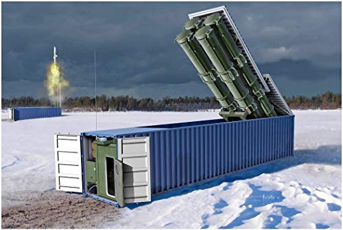 Trumpeter 001077 1/35 3M54 Club-k in 40-Fuss-Container Modellbau, Mehrfarbig von Trumpeter