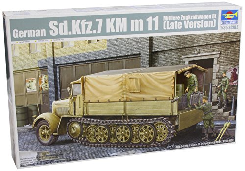 Trumpeter 01507 Modellbausatz German Sd.Kfz.7 Mittlere Zugkraftwagen8t Late Version von Trumpeter