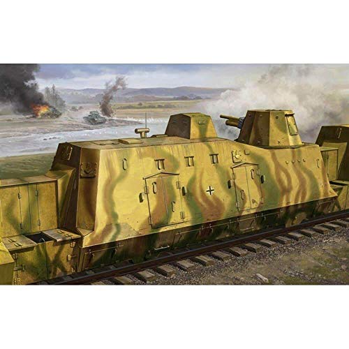 Trumpeter 01509 Modellbausatz Geschützwagen (Cannon Car) von Trumpeter