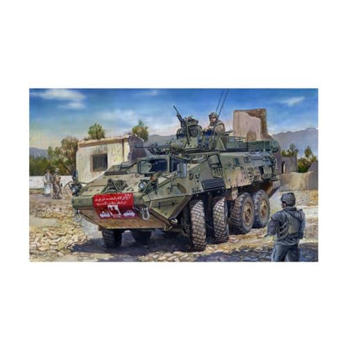 Trumpeter 01519 Modellbausatz LAV-III 8x8 wheeled armoured vehicle, Mittel, Verschieden von Trumpeter