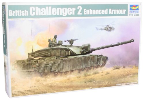 Trumpeter 01522 Modellbausatz British Challenger2 with Anti-Heat Fence, Verschieden von Trumpeter