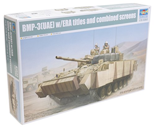 Trumpeter 01532 - Modellbausatz BMP-3 (UAE) mit ERA Titles und Combined Scree von Trumpeter