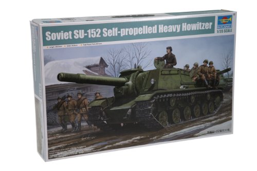 Trumpeter 01571 Modellbausatz Soviet SU-152 Self-propelled Heavy How, Mittel, Verschieden von Trumpeter