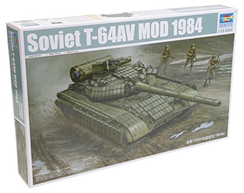 Trumpeter 01580 - Modellbausatz Soviet T-64AV Modell 1984 von Trumpeter