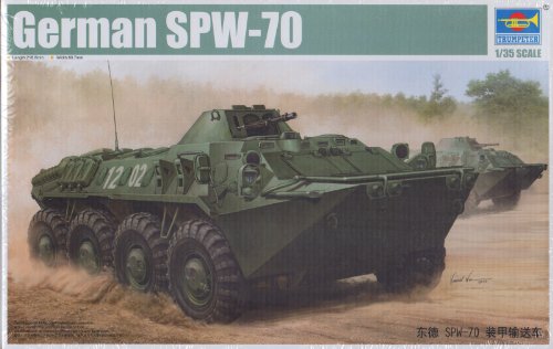 Trumpeter 01592-1/35 Deutscher Schützenpanzerwagen SPW-70, grün von Trumpeter