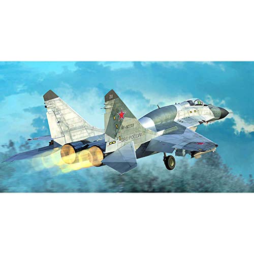 Trumpeter 01676 - Modellbausatz MIG-29SMT Fulcrum, Rot/Ausflug, Einfarbig (Getaway Solids) von Trumpeter