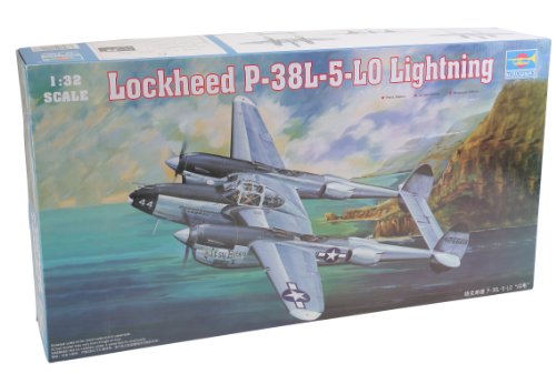 Trumpeter 02227 Modellbausatz Lockheed P-38 L-5-LO Lightning von Trumpeter