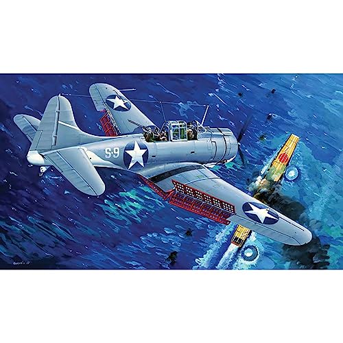 Trumpeter 02244 Modellbausatz SBD-3 Dauntless Midway US Navy von Trumpeter