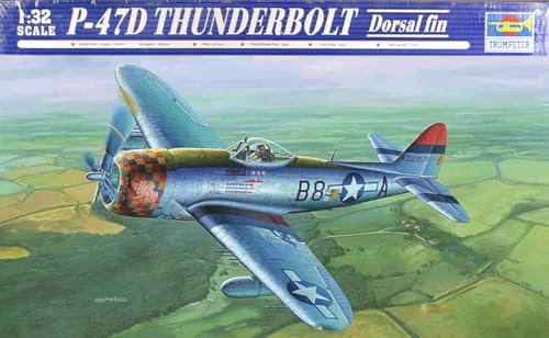 Trumpeter 02264 Modellbausatz P-47D-30 Thunderbolt ''Dorsal Fin'', Mittel von Trumpeter