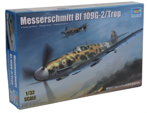 Trumpeter 02295 Modellbausatz Messerschmitt Bf 109G-2/Trop, Mittel, Verschieden von Trumpeter