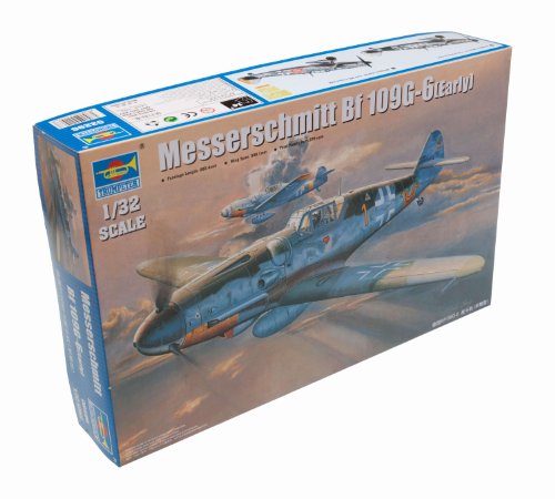 Trumpeter 02296 Modellbausatz Messerschmitt Bf 109G-6 (Early) von Trumpeter