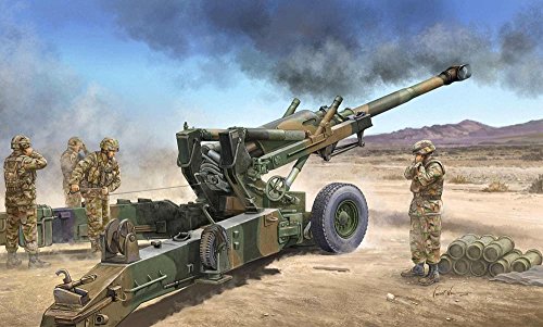 Trumpeter 02306 Modellbausatz US M198 155mm Medium Towed Howitzer Early Version von Trumpeter