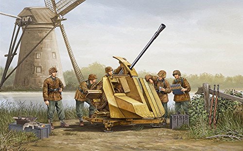 Trumpeter 02311 Modellbausatz FLAK 43 (German 3.7cm anti-aircraft gun) von Trumpeter