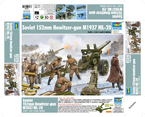 Trumpeter 02315 Modellbausatz Soviet 152mm Howitzer-gun M1937 (ML-20) von Trumpeter