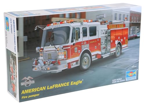 Trumpeter 02506 Modellbausatz American LaFrance Eagle Fire Pumper 2002, Verschieden von FALLER