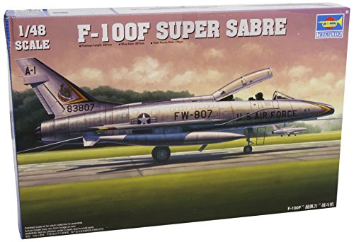 Trumpeter 02840 Modellbausatz F-100F Super Sabre von Trumpeter