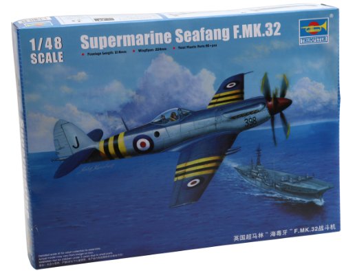 Trumpeter 02851 Modellbausatz Supermarine Seafang F.MK.32 Fighter von Trumpeter