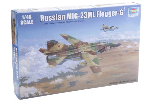 Trumpeter 02855-1/48 MIG 23ML Flogger-G Flugzeug von Trumpeter