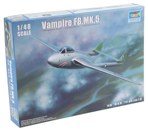 Trumpeter 02874 Modellbausatz Vampire F.MK.5, Verschieden von Trumpeter