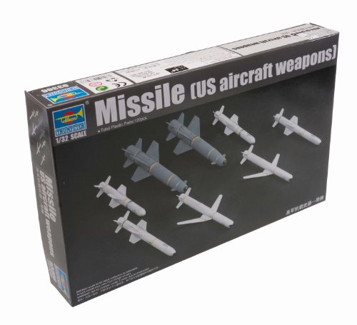 Trumpeter 03306 Modellbausatz U.S. Aircraft Weapons: Missiles von Trumpeter