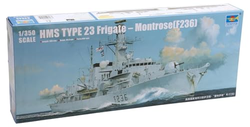 Trumpeter 04545 Modellbausatz HMS TYPE 23 Frigate-MOntrose (F236), Navy Blue von Trumpeter