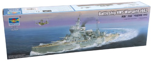 Trumpeter 05325 Modellbausatz Battleship HMS Warspite, Verschieden, 1/350 von Trumpeter