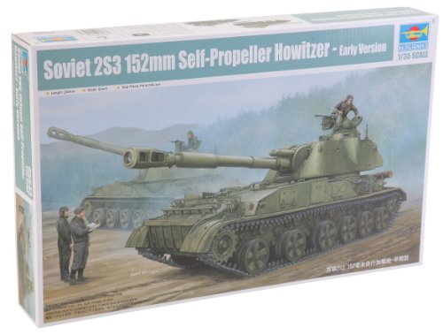 Trumpeter 05543 Modellbausatz Soviet 2S3 152mm Self-Prop.Howitzer Earl von Trumpeter