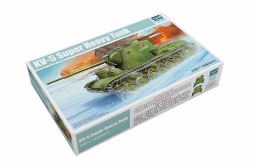 Trumpeter 05552 - Modellbausatz KV-5 Super Heavy Panzer von Trumpeter