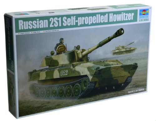 Trumpeter 05571 Modellbausatz Russian 2S1 Self-propelled Howitzer, Mittel von Trumpeter