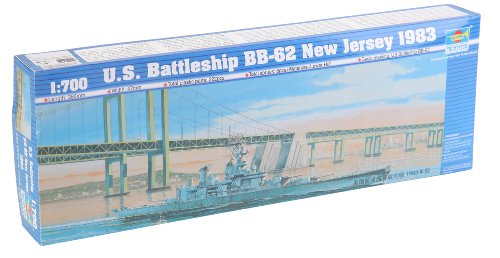 Trumpeter 05702 Modellbausatz Schlachtschiff USS New Jersey BB-62 1983 von Trumpeter