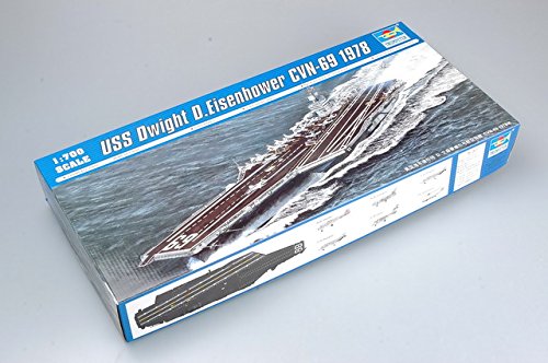 Trumpeter 05753 Modellbausatz USS Dwight D. Eisenhower CVN-69 1978 von Trumpeter