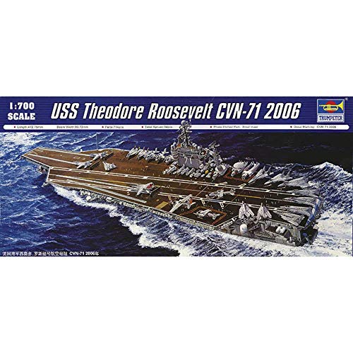 Trumpeter 05754 Modellbausatz USS Theodore Roosevelt CVN-71 2006 von Trumpeter