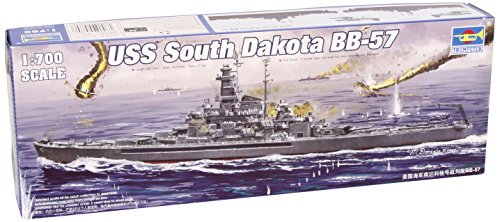 Trumpeter 05760 Modellbausatz U.S.S South Dakota BB-57 von Trumpeter