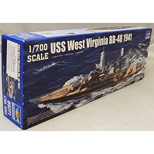 Trumpeter 05771 - Modellbausatz USS West Virginia BB-48 1941 von Trumpeter