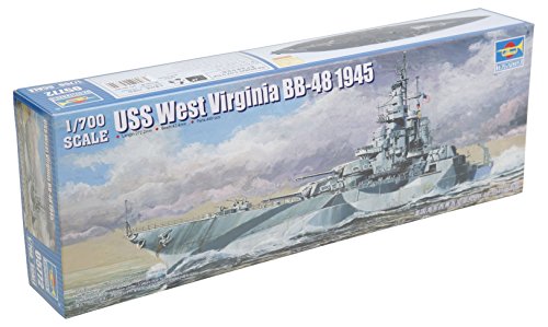 Trumpeter 05772 - Modellbausatz USS West Vigina BB-48 1945 von Trumpeter