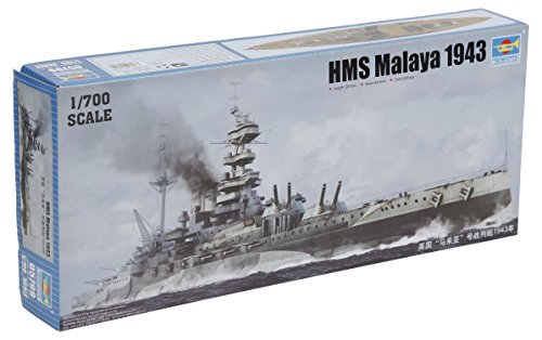 Trumpeter 05799 - Modellbausatz HMS Malaya 1943 von Trumpeter